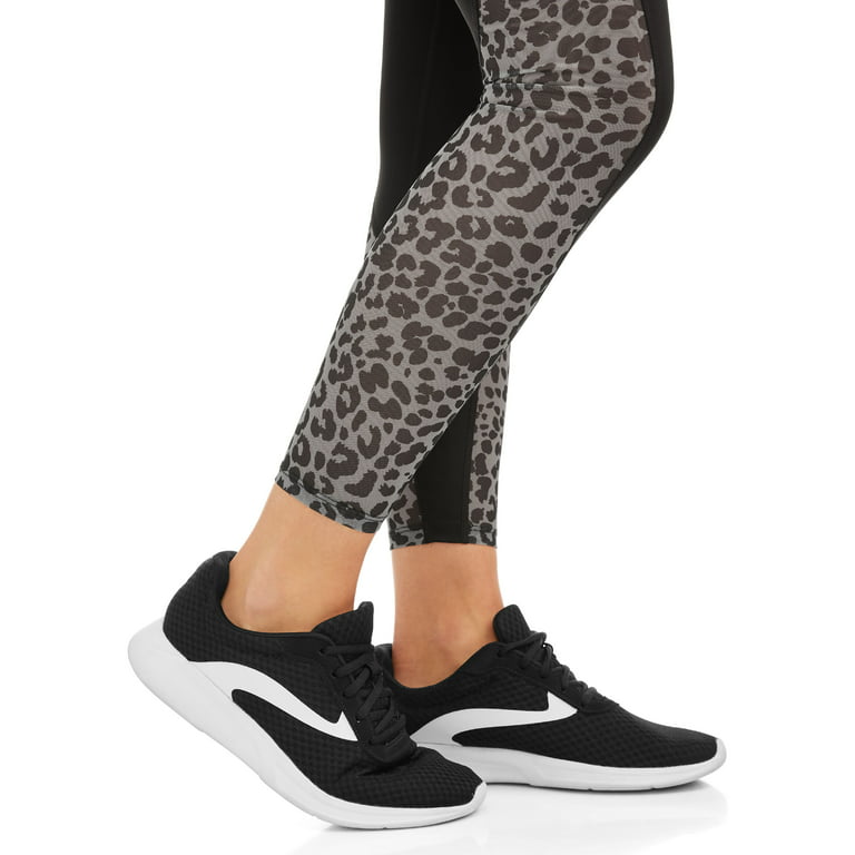 Women's Active Leopard Capri Leggings 