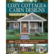 Pre-Owned Cozy Cottage & Cabin Designs, Updated 2nd Edition: 200+ Cottages, Cabins, A-Frames, (Paperback) by Design America Inc