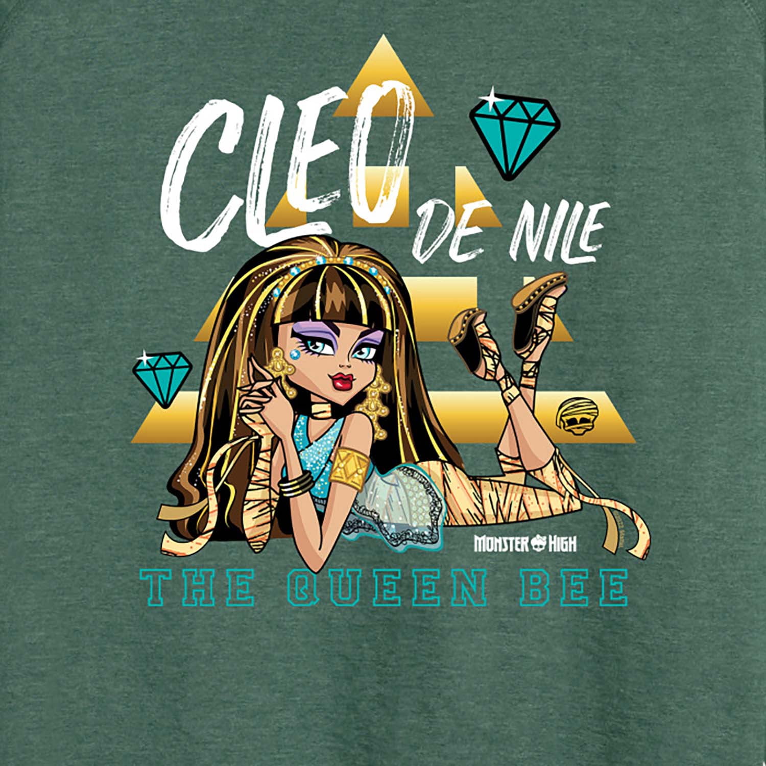 Monster High - Cleo De Nile - Women's Lightweight French Terry Long Sleeve Shirt