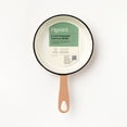 thumbnail image 4 of 6" Enameled Cast Iron Skillet, Orange Terracotta, Even-Heating, Oven Safe up to 500°F, PTFE & PFOA Free – Figmint™, 4 of 5