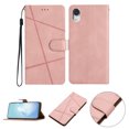 thumbnail image 1 of Feishell Wallet Case for iPhone XR, Premium PU Leather [Folio Flip][Kickstand][Card Slots][Wrist Strap][Magnetic Closure] Phone Cover, Rosegold, 1 of 10