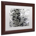 thumbnail image 4 of Trademark Fine Art "Marsh Abstract" Canvas Art by Kurt Shaffer, White Matte, Wood Frame, 4 of 4