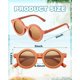 thumbnail image 4 of Frienda 16 pares de gafas de sol para niños, lindas gafas de sol redondas, gafas para niños, niñas, deportes al aire libre en la playa, edades de 3 a 10 años, 4 of 4