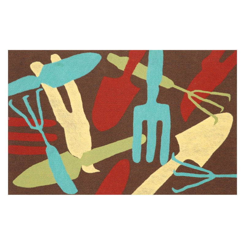 Liora Manne Visions II Garden Tools Doormat by Supplier Generic