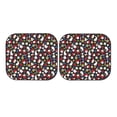 thumbnail image 7 of Fotbe Rose Rabbit 2-Piece Car Windshield Sun Shade | Sun Blocker for Car Windshield | Foldable Automotive Interior Accessories for Sun Protection-Medium, 7 of 7