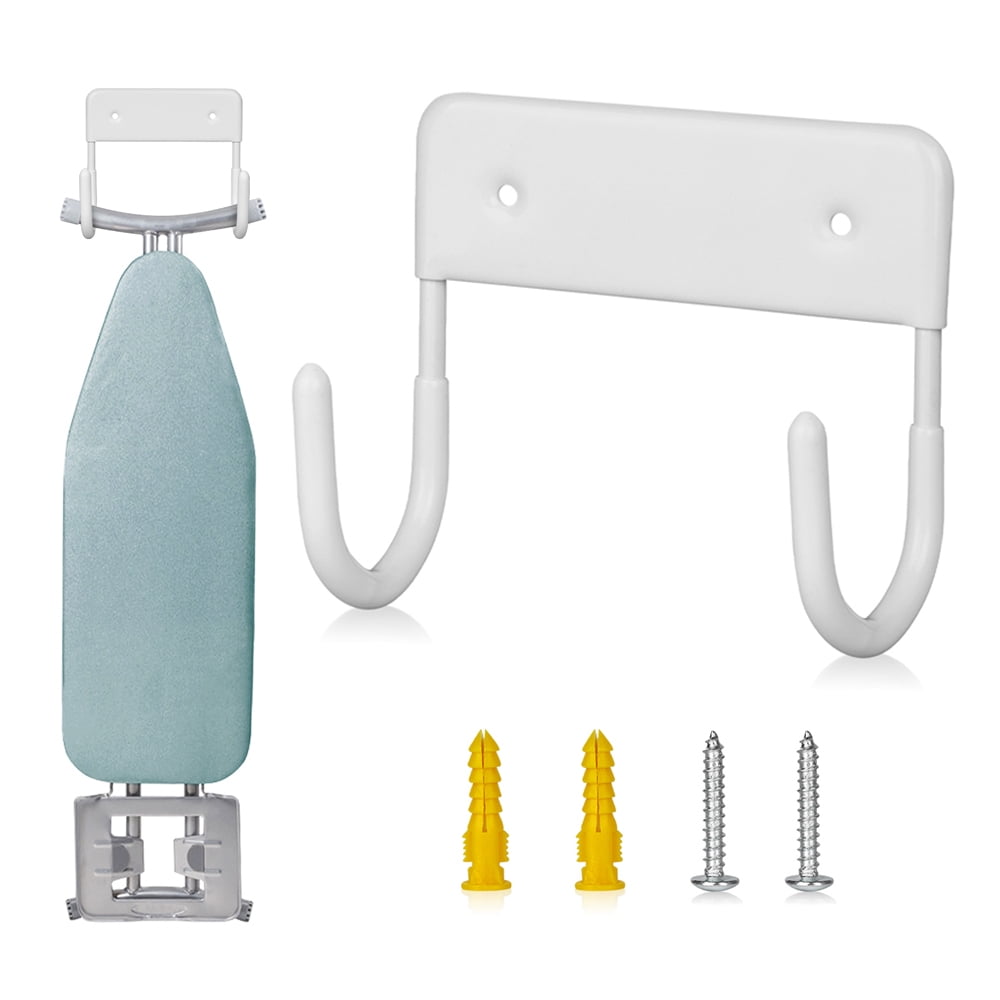 Bijun Ironing Board Hanger Wall Mount, Ironing Board Holder Organizer