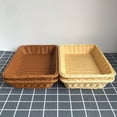 thumbnail image 2 of Limei Durable Rattan Wicker Basket Sturdy Supermarket Tool Keep Tidy, 2 of 7