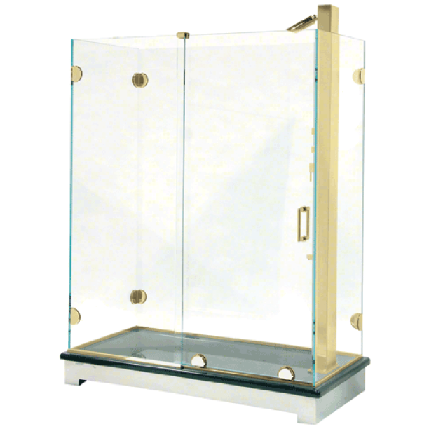 Crl Ess3br Polished Brass Essence Series Basic Sliding Shower Door Kit With Squared Corner Rollers Com Crl Ess3br Polished Brass Essence Series Basic Sliding Shower Door Kit With Squared Corner Rollers Gold, Brass Sliding Shower Doors