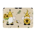 thumbnail image 2 of Goofa 16"x24" Inches Gnomes Bees And Sunflowers Doormats for Outdoor Entrance - Non-Slip Welcome Mat, Heavy Duty Door Mats Outdoor, Spring Doormat, 2 of 9