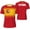 3X-Large, variant on Spain Flag Gradation T-Shirt Sports Jerseys for Running Soccer Tennis Fitness