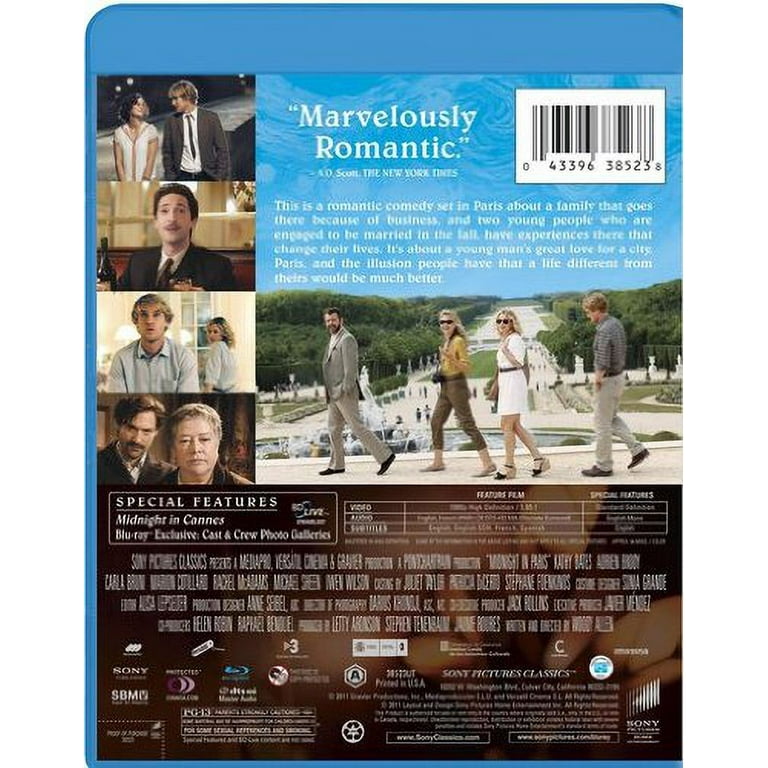 Midnight in Paris [Blu-ray] - Walmart.com