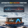 thumbnail image 5 of VATRER POWER 12V 300AH Power Battery with Self-Heating, Supports Low Temp Charging(-4°F), 5000+ Cycles, Built-in 200A BMS for RV and Off-Grid, 5 of 8