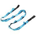 thumbnail image 4 of Stretch Strap, Yoga Elastic Band Massage Minimize  Of Injury Withstand Strenuous Exercise Greater Motion Range Warmup  For Physical Therapy Blue, 4 of 8