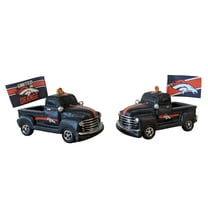 Denver Broncos Hangable 3" Rally Truck Two-Piece Statue Set