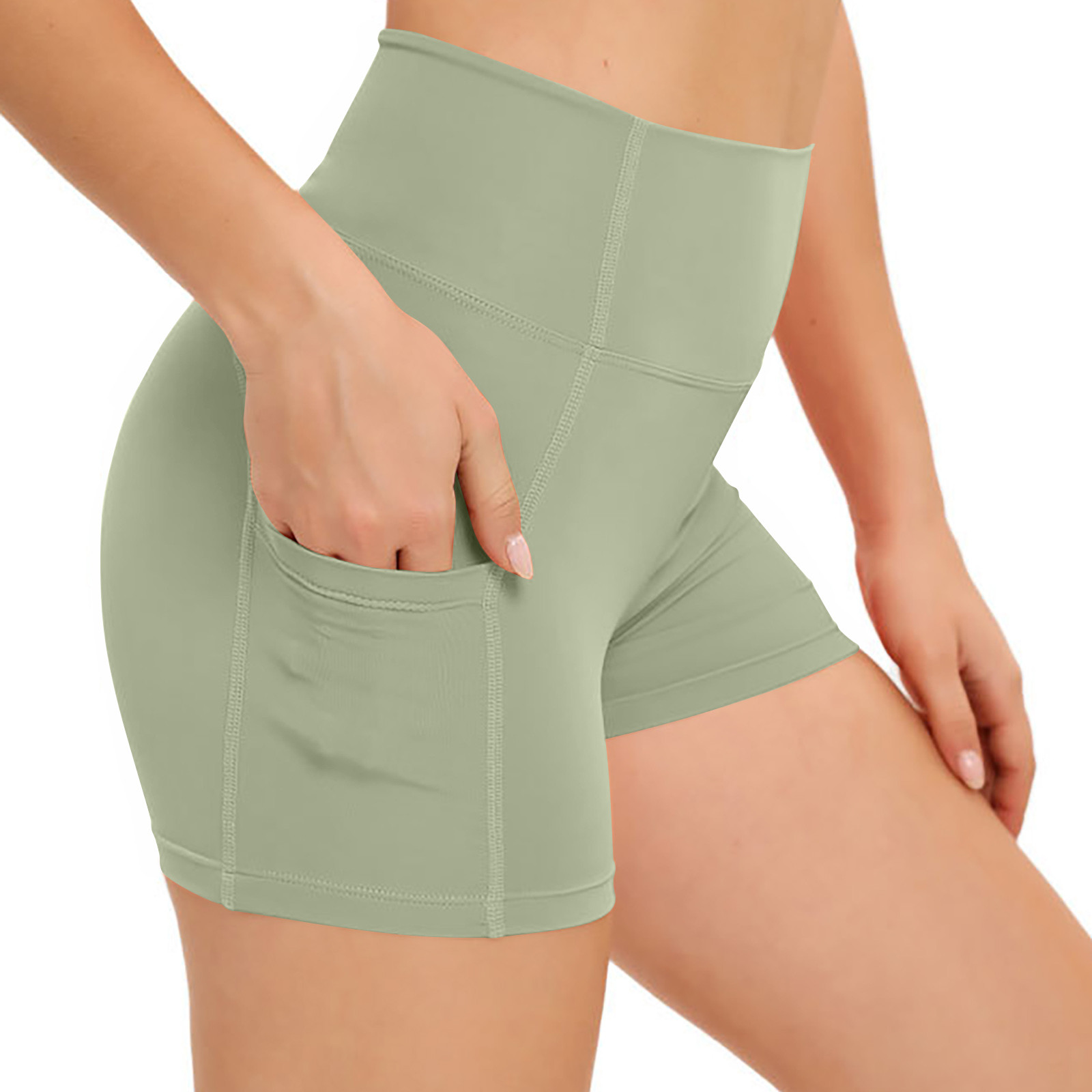 Miluxas Tennis Dress for Women Workout Dress with Shorts Athletic Dress for Exercise Golf Dresses Green 6(M)