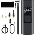 thumbnail image 2 of Muyoka Inflador de neumáticos 150PSI Compresor de aire Bomba de aire inalámbrica recargable con batería de 6000mAh Apagado automático Bomba de neumáticos digital eléctrica portátil con luz LED para au Muyoka Hogar, 2 of 6