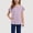 Light Purple, variant on Girls Tshirts 10-12 Short Sleeve Letter Print Basic Layering Tee Relaxed Fit Back To School Shirt Vacation Casual Summer Tops
