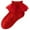 Red, variant on fatyb Girls Ruffle Socks Cotton Cute Dance Socks with Lace Trim Thin Breathable Dress Socks for Kids