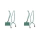 thumbnail image 4 of Tholdsy Cordones antipérdida universales para teléfono móvil DIY, cordón extraíble para colgar en el cuello, correa ajustable, suministros para Cielo azul 2piezas, 4 of 5