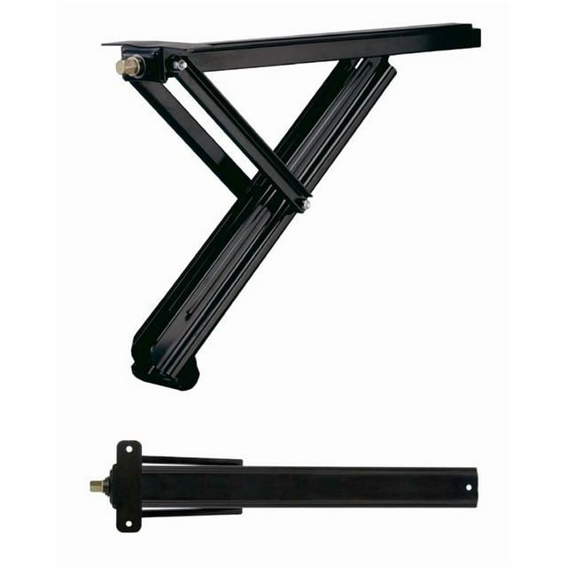 BAL RV Trailer Stabilizer Jack Stand 23228 Use To Stabilize Campers; Manual; 3500 Pound Static Load Capacity; 28 Inch; Frame Mount C Jack; Square; Set Of 2