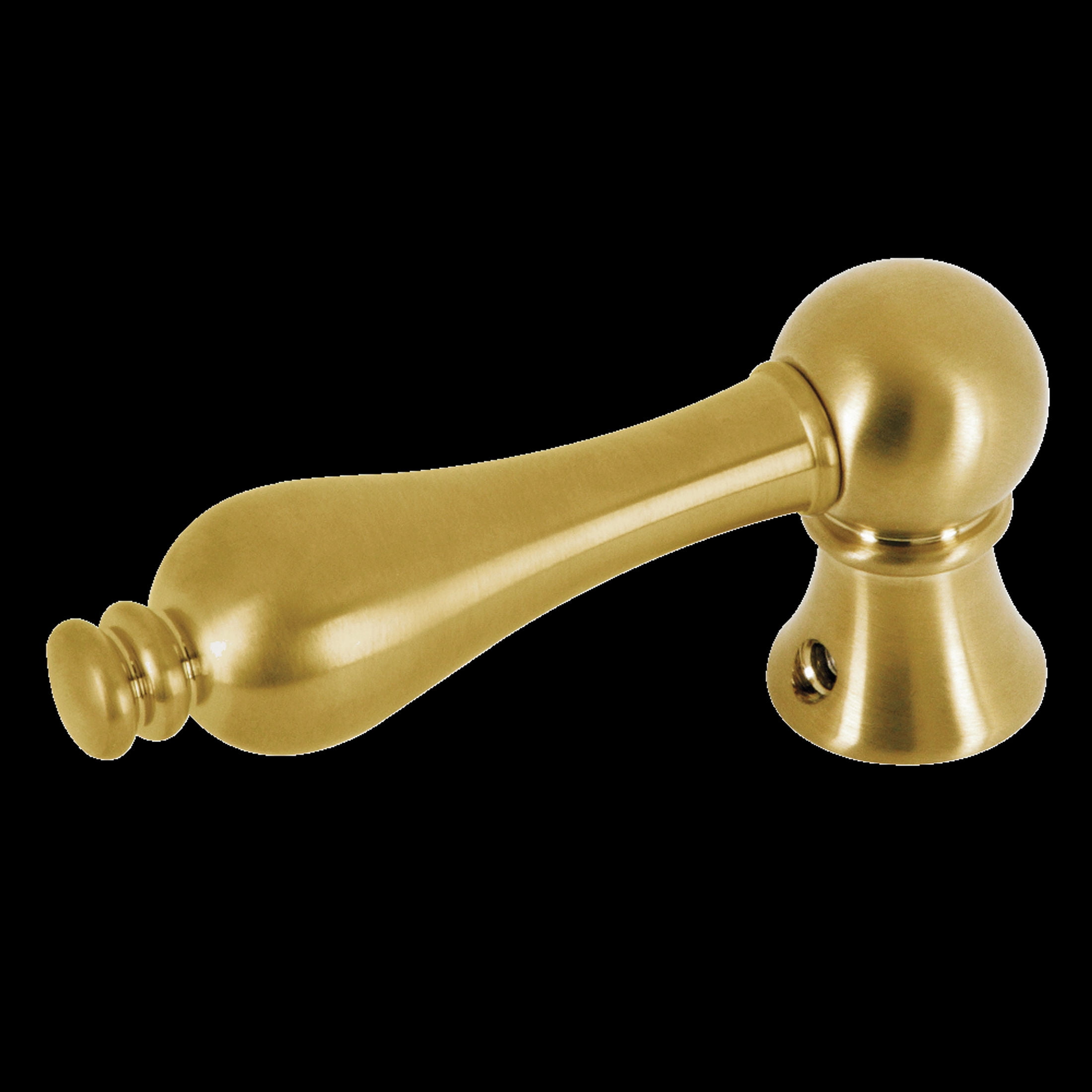 Kingston Brass KTALS7 Victorian Side Mount Toilet Tank Lever, Left/Right Installation in Brushed Brass