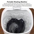 thumbnail image 4 of Portable Mini Washing Machine, Portable Bucket Washer Socks Underwear Washing Machine For Camping Travelling Apartment Dorm, 4 of 8