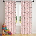 thumbnail image 5 of Blackout Kids Curtains,Ballerina Unicorn Princess Pattern Childrens Insulated Curtains Set Of 2,Bedroom Essentials,Toddler Room Decor 42"x84", 5 of 5