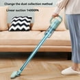 thumbnail image 3 of Stick Vacuum Cleaner Corded Handheld Vacuum Cleaner for Pet Hair Hardwood Floor Cat Litter Carpet Cleaning US Plug,B, 3 of 10