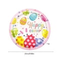 thumbnail image 2 of Darzheoy 16 Count Easter Paper Plates Easter Dinnerware Sets with Easter Eggs Bunny for Spring Holiday Easter Party Supplies, 2 of 6