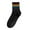 Red, variant on Uaswgudfs Men's Women's Breathable Mid - Calf Rainbow Socks, Moisture - Wicking Casual Crew, Unisex Comfort Wear Black