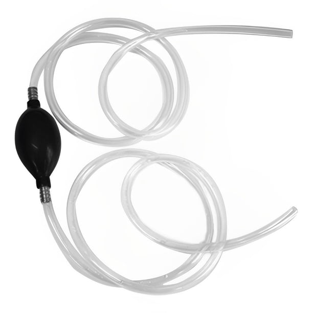 Speravity Nueva bomba de sifón con manguera Tubo de agua de PVC flexible Kit de bomba de transferencia de combustible de sifón multifuncional Herramientas de reparación de automóviles