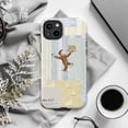 thumbnail image 5 of Curious Monkey Pancake Stack Phone Case – Blue & Yellow Stripes with Sailboats, John 13:7 Bible Verse – Fits iPhone 11 12 13 14 15 16 Pro Max Mini Plus, 5 of 6