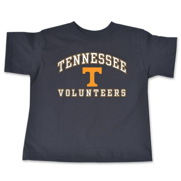 NCAA Tennessee Volunteers Toddler Short Sleeve Tee, 4 Toddler, Black