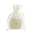 thumbnail image 4 of Wosthever Draw String Bags Candy Jewellery Gauze Storage Pouch Engagement Gifts Festival Wedding Proposal Party Birthday Pocket Blanco 5piezas Wosthever CBP254710, 4 of 4