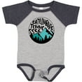 thumbnail image 3 of Inktastic Gatlinburg, Tennessee- Mountains Boys or Girls Baby Bodysuit, 3 of 5