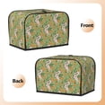 thumbnail image 3 of Yiaed Snake And Floral Print Two Slice Bread Machine Cover, Universal Size Kitchen Appliance Cover for Bread Machine,Bread Machine Cover, 3 of 7