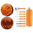 thumbnail image 4 of GUOOL 8 Pieces Pumpkin Carving Kit with Storage Bag Heavy Duty Professional Carver Set, 4 of 9
