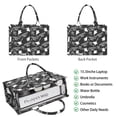 thumbnail image 2 of Large Capacity Tote Bag,Halloween Ghosts Handbag Fashion Luxury Tote Bag,15.7"x13"x 5.1" Inches,Laptop Compatible, 2 of 6