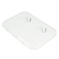 thumbnail image 4 of Deck Inspection Cover, UV-Resistant With 2 Recessed Handles Deck Hatch Replacement Deck Inspection Hatch With Lock For Boat For Marine Black,White, 4 of 8