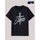 thumbnail image 4 of Camiseta de moda para hombre para verano al aire libre, informal, "Jesus Team", cuello redondo ligeramente elástico, manga corta, ropa elegante, camisetas de ocio., 4 of 9