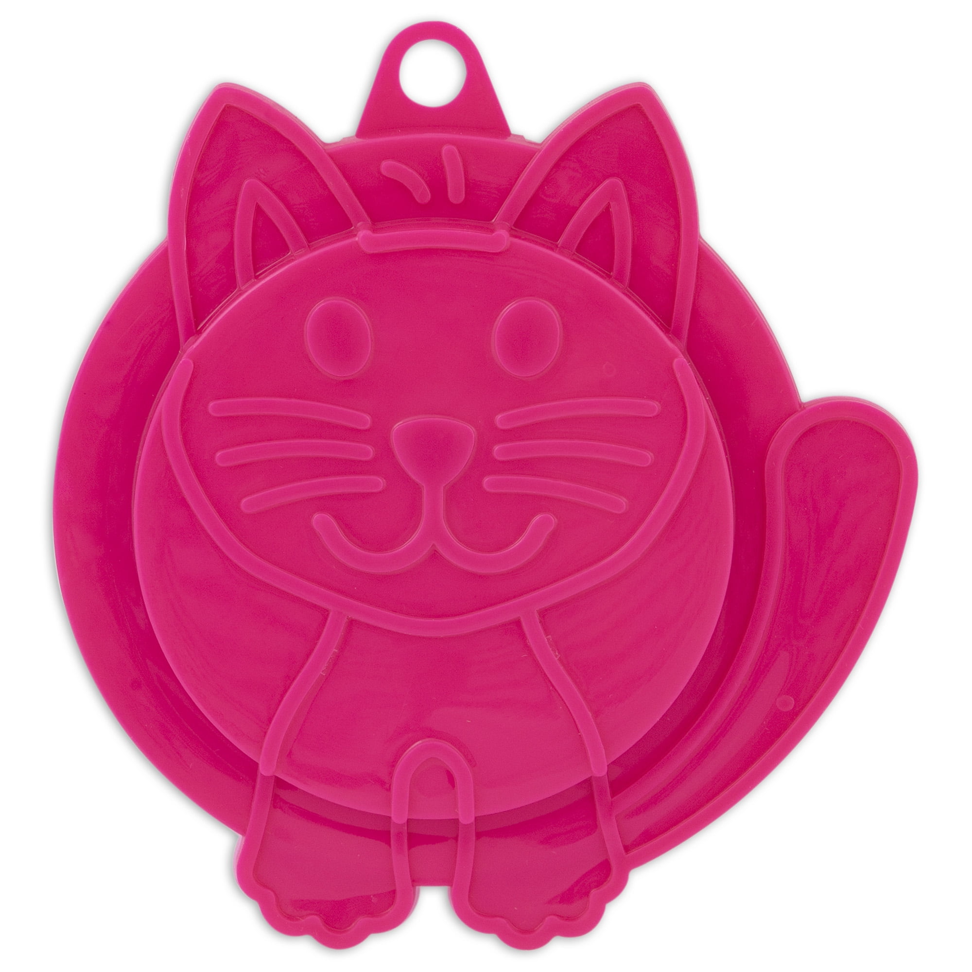 Aspen Pet Kitty Kap Cat Food Can Cover, Pink