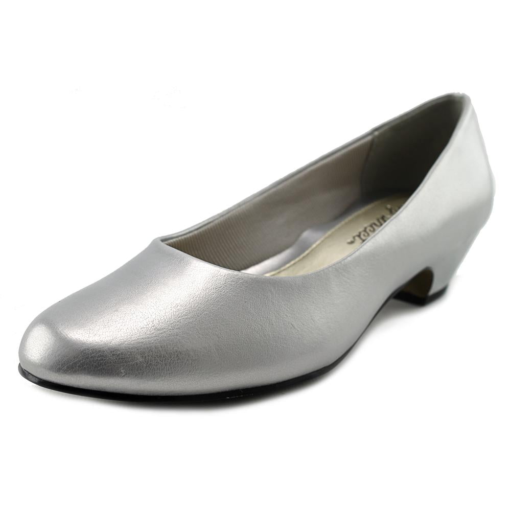 easy street silver dress shoes