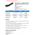 thumbnail image 2 of Fuel Filler Hose - Compatible with 2004 Chevy Silverado 2500 6.0L V8 LQ4 VIN U, 2 of 2