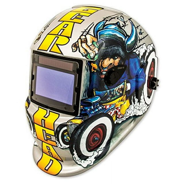 Shop Iron 41290 Solar Powered Auto Darkening Welding Helmet