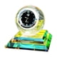 thumbnail image 2 of Perfume cristalino para asiento de coche con reloj incorporado | Soporte multifuncional para ambientador de aire de coche | Diseño decorativo de cristal | Recargable de 10ml | Base estable, 2 of 7