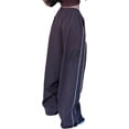 thumbnail image 6 of Womens Parachute Pants Wide Leg Baggy Pants Y2K Elastic Waist Jogger Sweatpants Track Pants Streetwear, 6 of 11