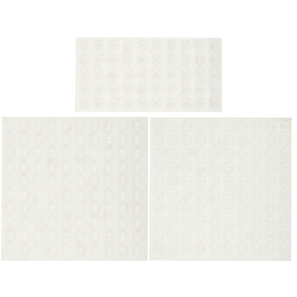 250pcs Clear Adhesive Bumpers Pads Sound Dampening Transparent Silicone Pad