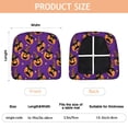 thumbnail image 3 of Halloween Pumpkins with Witch Hats Seat Covers for Dining Room Chairs Set Of 6,Stretch Printed Washable Chair Seat Cover with Elastic Ties and Button,Removable Waterproof Couch Cushion Covers, 3 of 6