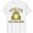 thumbnail image 1 of Kiss Me Im Toadish Funny Adult Humor Meme Camiseta, 1 of 2