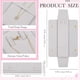 thumbnail image 2 of 6 Pcs Necklace Travel Case No- Necklace Pouch Travel Jewelry Organizer Bridesmaid Gifts Necklace Storage Bag,A, 2 of 5